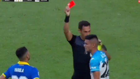 Arjantin’de olaylı final: Hakem 10 kırmızı kart gösterdi