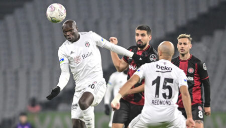 Beşiktaş’ın 5 maçlık galibiyet serisi sona erdi: 1-1