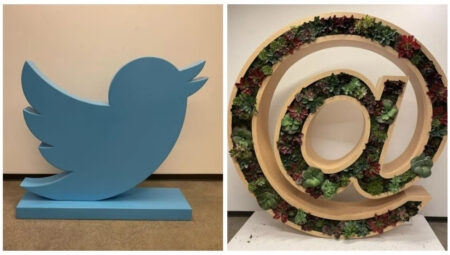 Twitter’ın merkez ofisindeki eşyalar satıldı: Kuş logosu 100 bin dolar