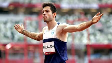 Olimpiyat şampiyonu Yunan atlet Tentoglou’dan depremzedeler için 20 bin euro yardım